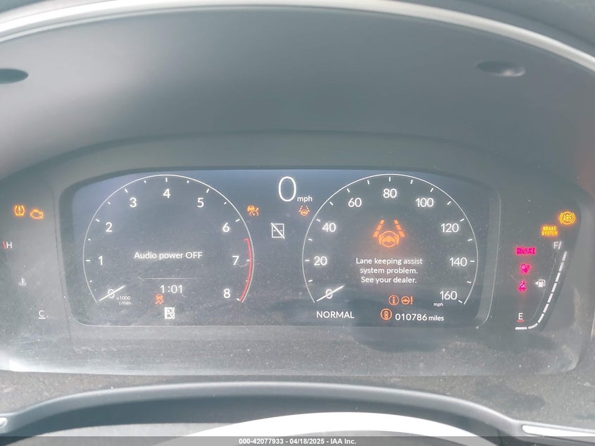 2023 HONDA CIVIC VIN: 19XFL1H85PE009618