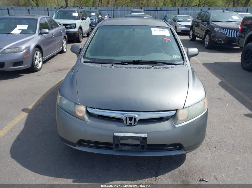 2008 Honda Civic Lx VIN: 2HGFA16508H349331 Lot: 42078127