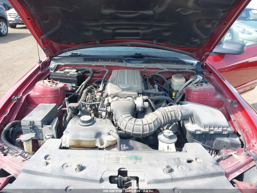 2008 FORD MUSTANG VIN: 1ZVHT82H485105101