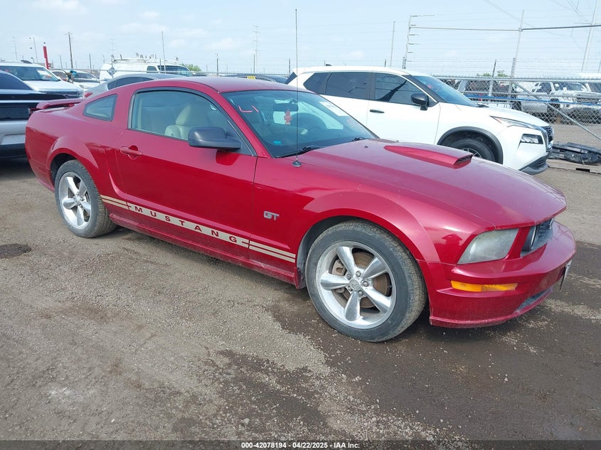 2008 FORD MUSTANG VIN: 1ZVHT82H485105101