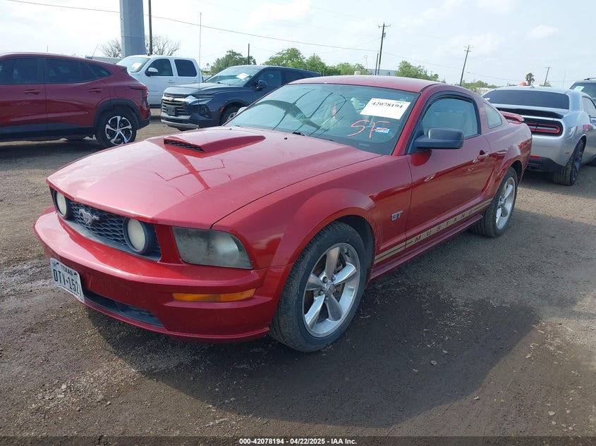 2008 FORD MUSTANG VIN: 1ZVHT82H485105101