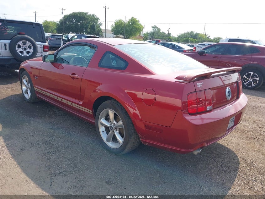2008 FORD MUSTANG VIN: 1ZVHT82H485105101
