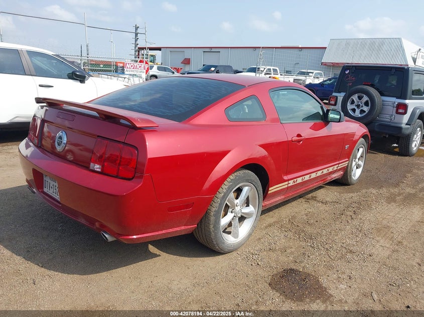 2008 FORD MUSTANG VIN: 1ZVHT82H485105101