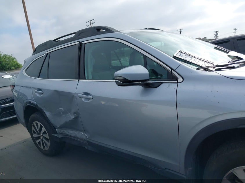 2022 SUBARU OUTBACK VIN: 4S4BTACC4N3110286