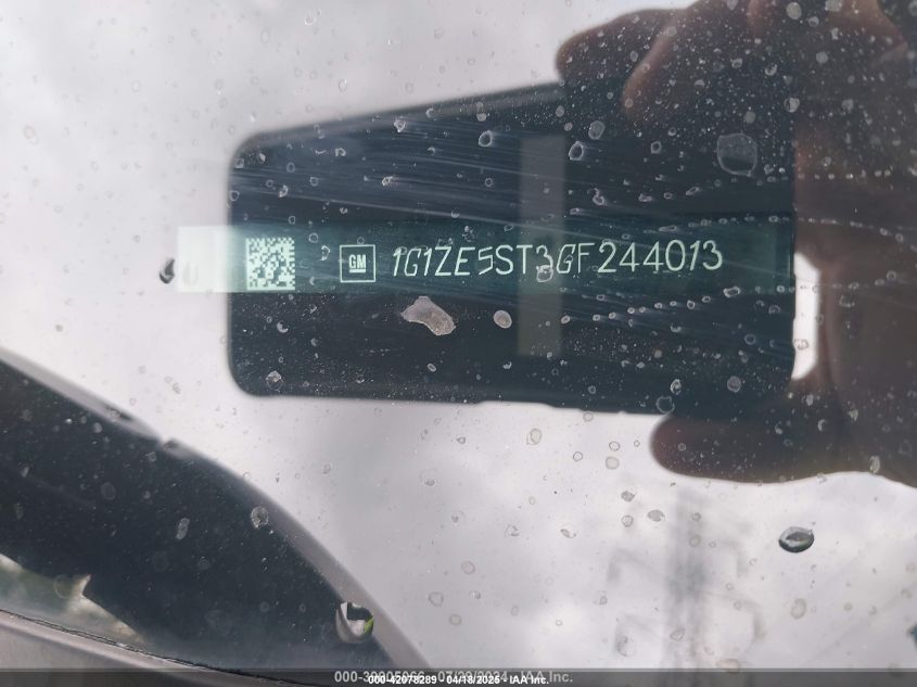 2016 Chevrolet Malibu 1Lt VIN: 1G1ZE5ST3GF244013 Lot: 42078289