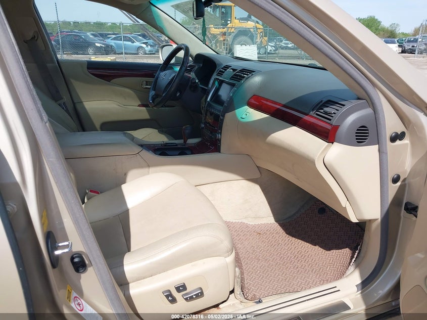 2008 LEXUS LS 460 VIN: JTHGL46F985030541