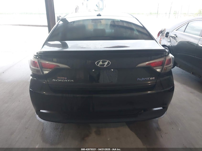 2016 HYUNDAI SONATA HYBRID VIN: KMHE24L12GA037983