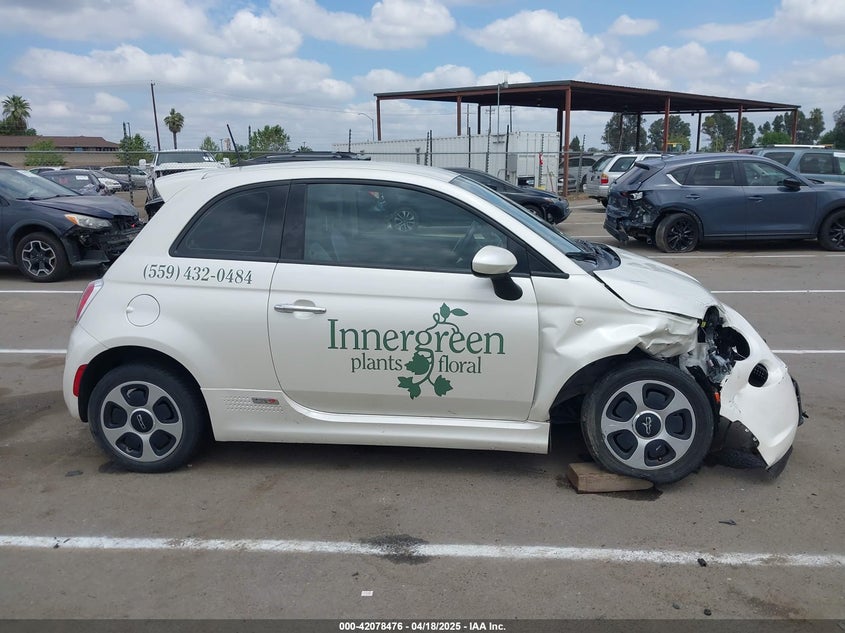 2018 FIAT 500E BATTERY ELECTRIC - 3C3CFFGE9JT425578