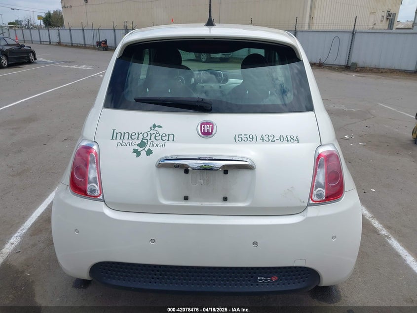 2018 FIAT 500E BATTERY ELECTRIC - 3C3CFFGE9JT425578