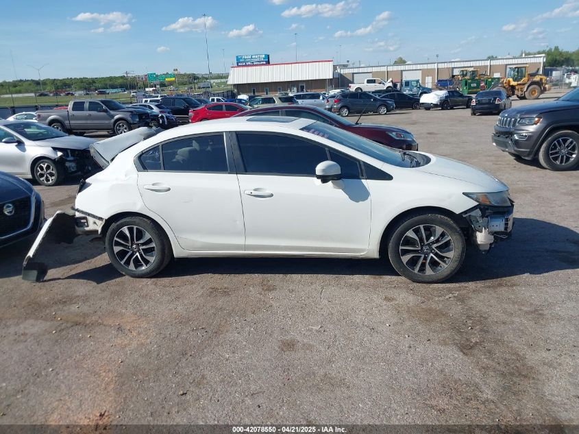 2015 Honda Civic VIN: 28GSV2F88F8514732 Lot: 42078550