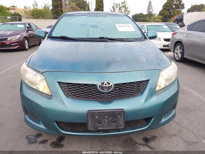 2009 TOYOTA COROLLA VIN: 1NXBU40E39Z047881