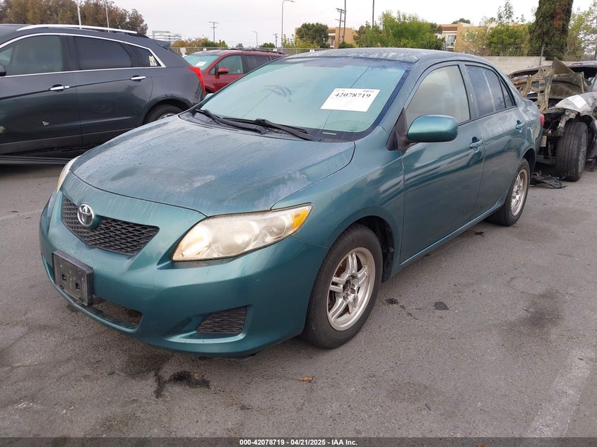 2009 TOYOTA COROLLA VIN: 1NXBU40E39Z047881