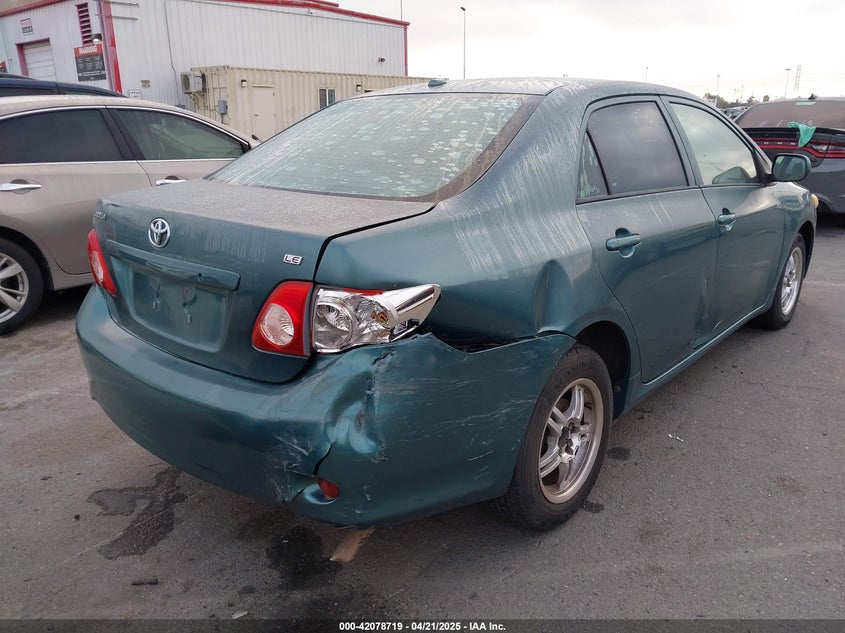 2009 TOYOTA COROLLA VIN: 1NXBU40E39Z047881