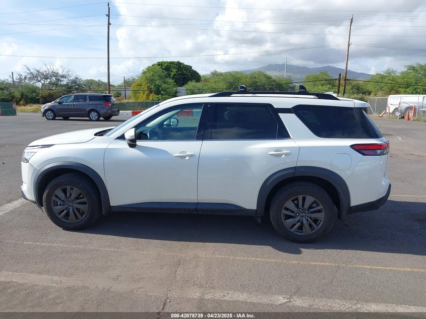 2022 NISSAN PATHFINDER SV 2WD - 5N1DR3BA5NC216393
