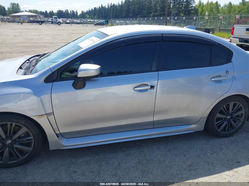 2017 SUBARU WRX VIN: JF1VA1B68H9814680