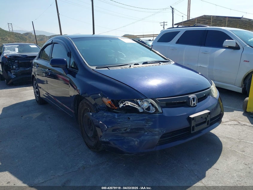2008 HONDA CIVIC VIN: JHMFA16568S000731