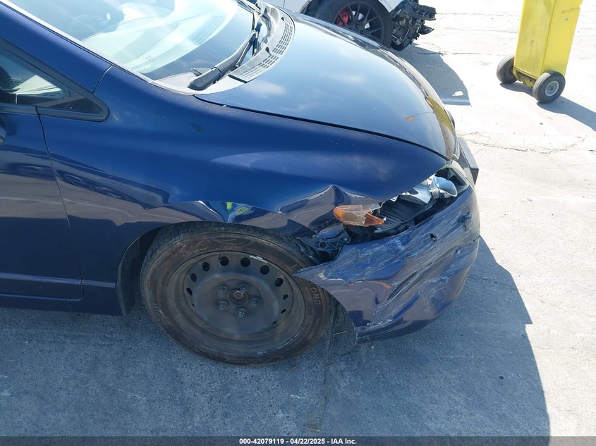 2008 HONDA CIVIC VIN: JHMFA16568S000731