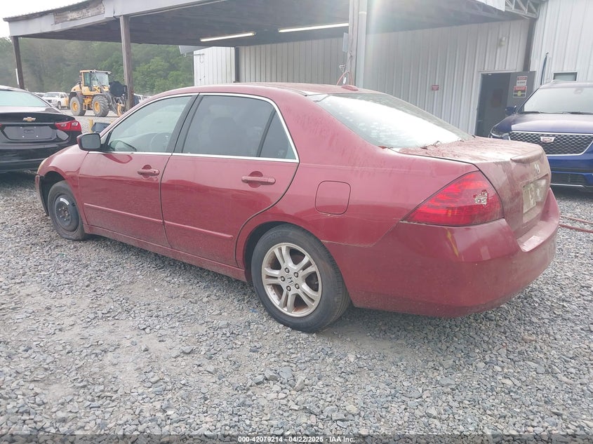2007 HONDA ACCORD VIN: 1HGCM567X7A145796