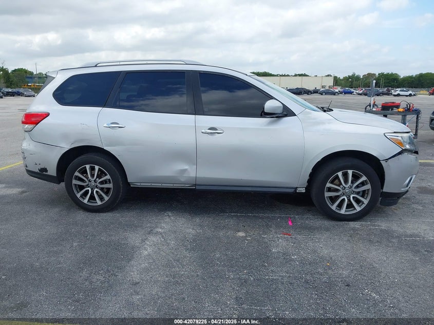 2013 Nissan Pathfinder Sv VIN: 5N1AR2MN6DC657123 Lot: 42079225