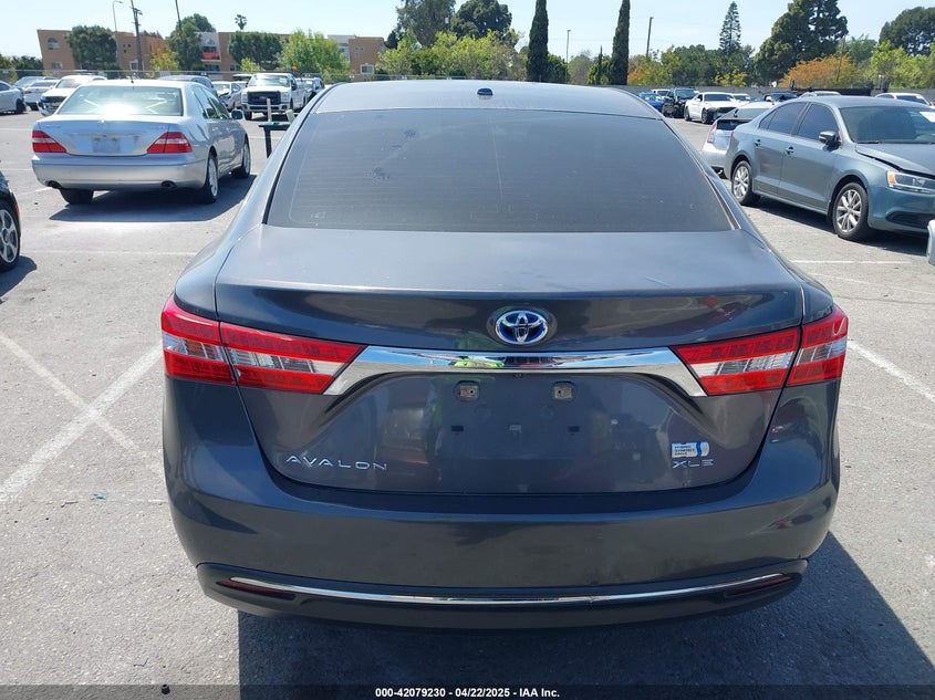 2014 TOYOTA AVALON HYBRID VIN: 4T1BD1EB3EU026844