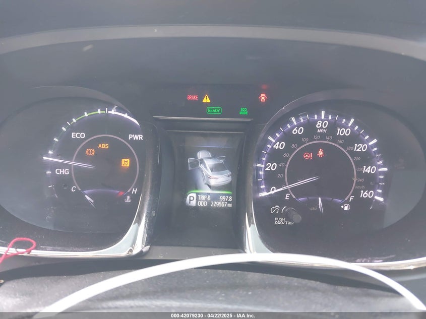 2014 TOYOTA AVALON HYBRID VIN: 4T1BD1EB3EU026844