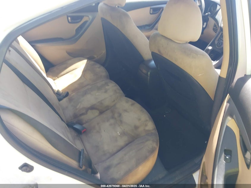 2013 Hyundai Elantra Gls VIN: 5NPDH4AE7DH239582 Lot: 42079368