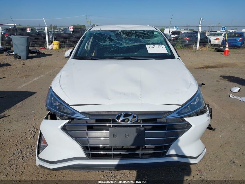 2020 HYUNDAI ELANTRA VIN: 5NPD74LF6LH589227
