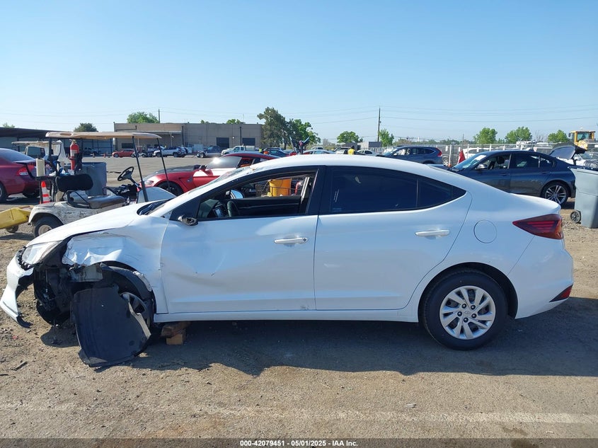 2020 HYUNDAI ELANTRA VIN: 5NPD74LF6LH589227