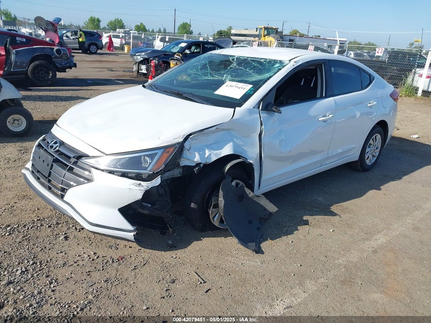 2020 HYUNDAI ELANTRA VIN: 5NPD74LF6LH589227
