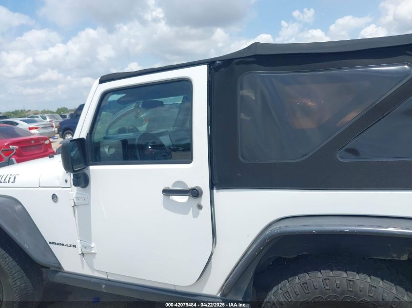 2015 Jeep Wrangler Willys Wheeler VIN: 1C4AJWAG3FL580979 Lot: 42079484