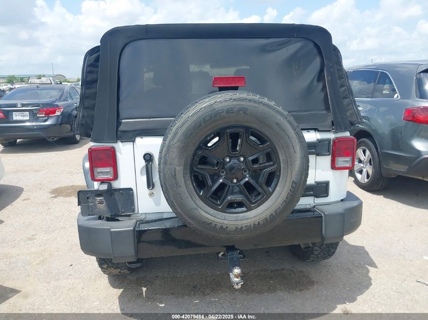 2015 Jeep Wrangler Willys Wheeler VIN: 1C4AJWAG3FL580979 Lot: 42079484