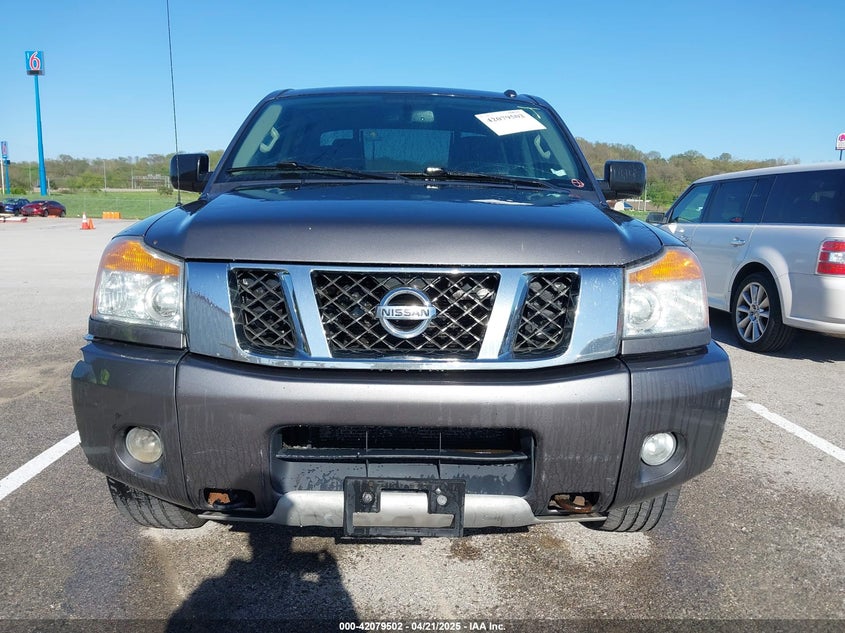 2015 Nissan Titan Pro-4X VIN: 1N6BA0EC9FN501762 Lot: 42079502