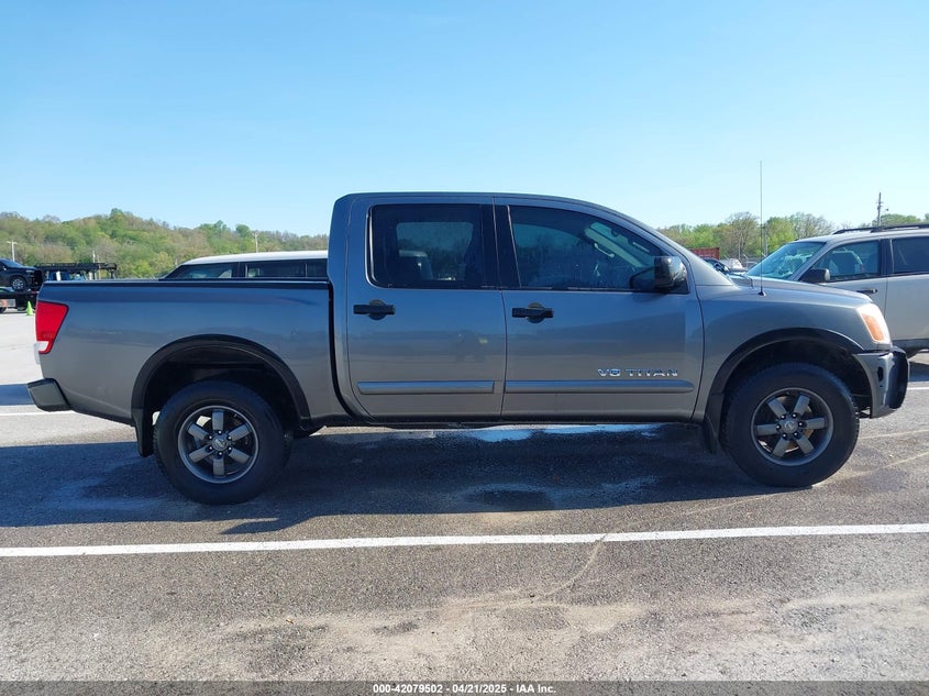 2015 Nissan Titan Pro-4X VIN: 1N6BA0EC9FN501762 Lot: 42079502