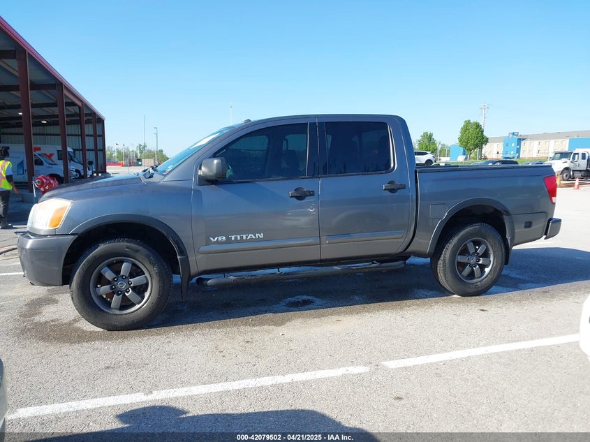 2015 Nissan Titan Pro-4X VIN: 1N6BA0EC9FN501762 Lot: 42079502
