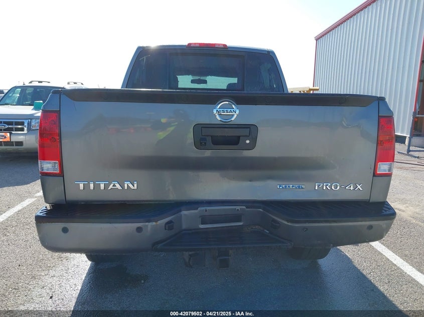 2015 Nissan Titan Pro-4X VIN: 1N6BA0EC9FN501762 Lot: 42079502