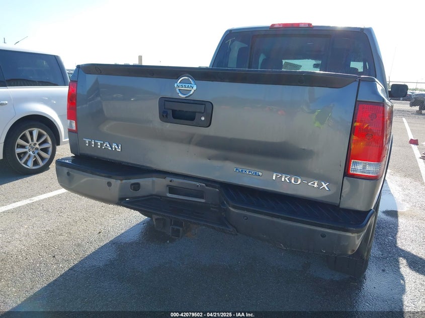 2015 Nissan Titan Pro-4X VIN: 1N6BA0EC9FN501762 Lot: 42079502