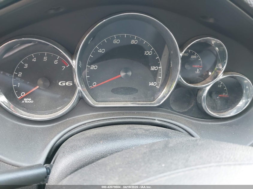 2008 PONTIAC G6 VIN: 1G2ZH57N084272118