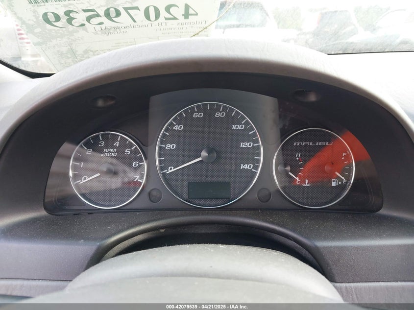 2007 CHEVROLET MALIBU VIN: 1G1ZS58F17F238768