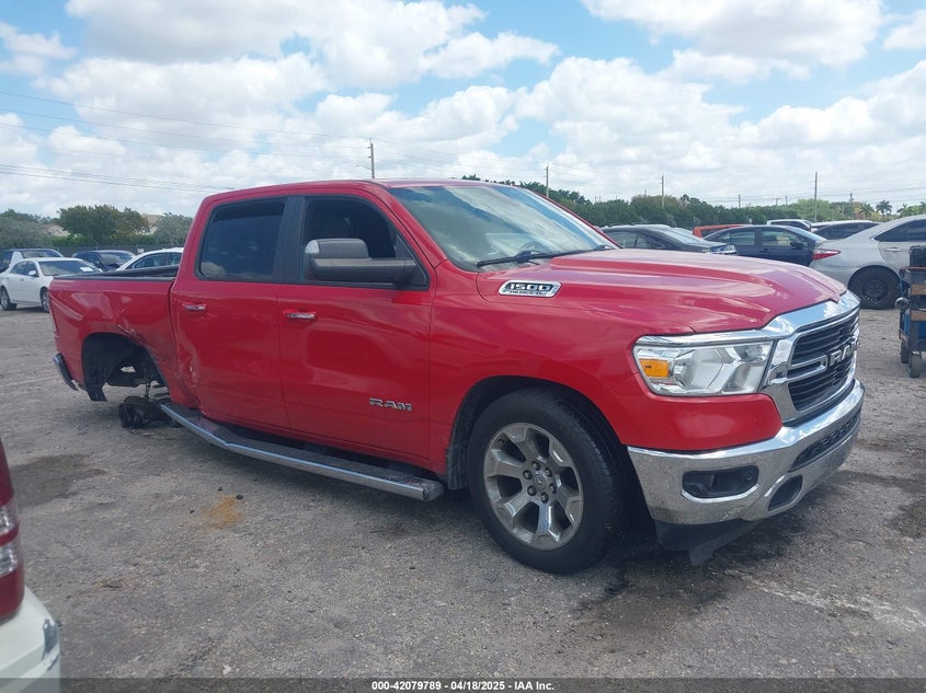 2019 RAM 1500 VIN: 1C6RREMT0KN567823