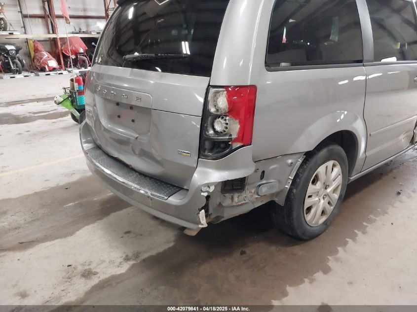 2016 Dodge Grand Caravan Se VIN: 2C4RDGBG2GR387486 Lot: 42079841