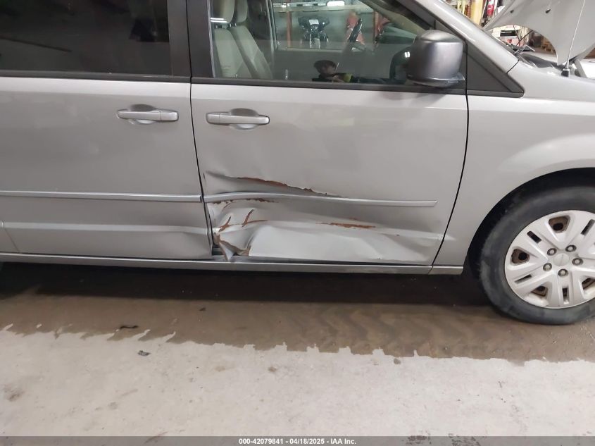 2016 Dodge Grand Caravan Se VIN: 2C4RDGBG2GR387486 Lot: 42079841