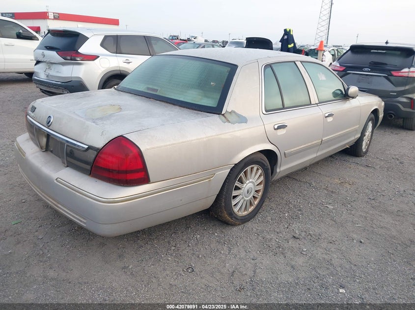 2008 MERCURY GRAND MARQUIS VIN: 2MEFM75V38X661481