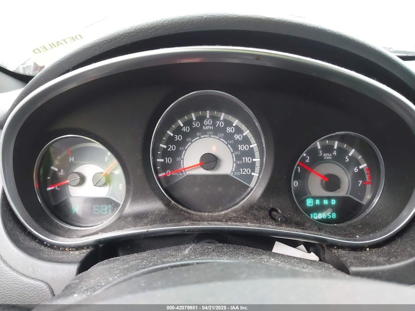 2012 CHRYSLER 200 VIN: 1C3CCBBB4CN278121