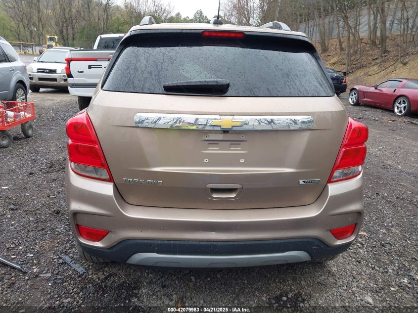 2018 Chevrolet Trax Premier VIN: 3GNCJRSB8JL151936 Lot: 42079983