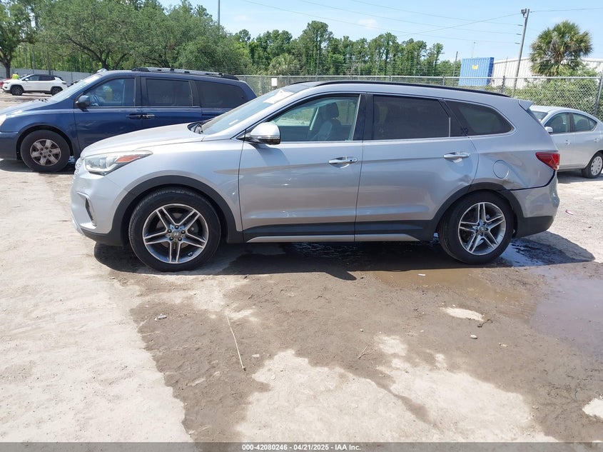 2017 HYUNDAI SANTA FE VIN: KM8SR4HF3HU186163