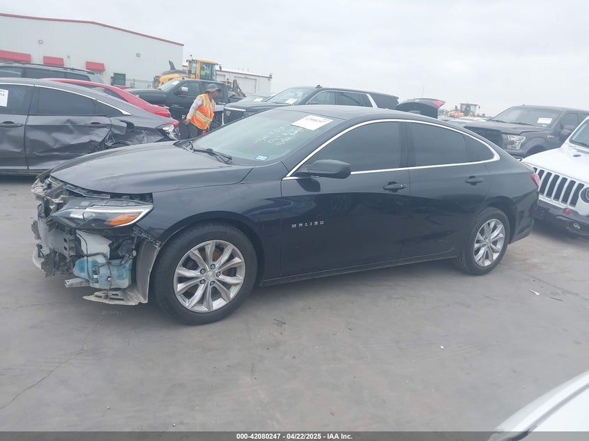 2022 CHEVROLET MALIBU FWD LT - 1G1ZD5ST0NF128123