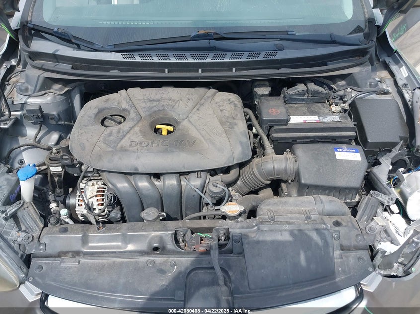 2011 HYUNDAI ELANTRA VIN: KMHDH4AEXBU148689