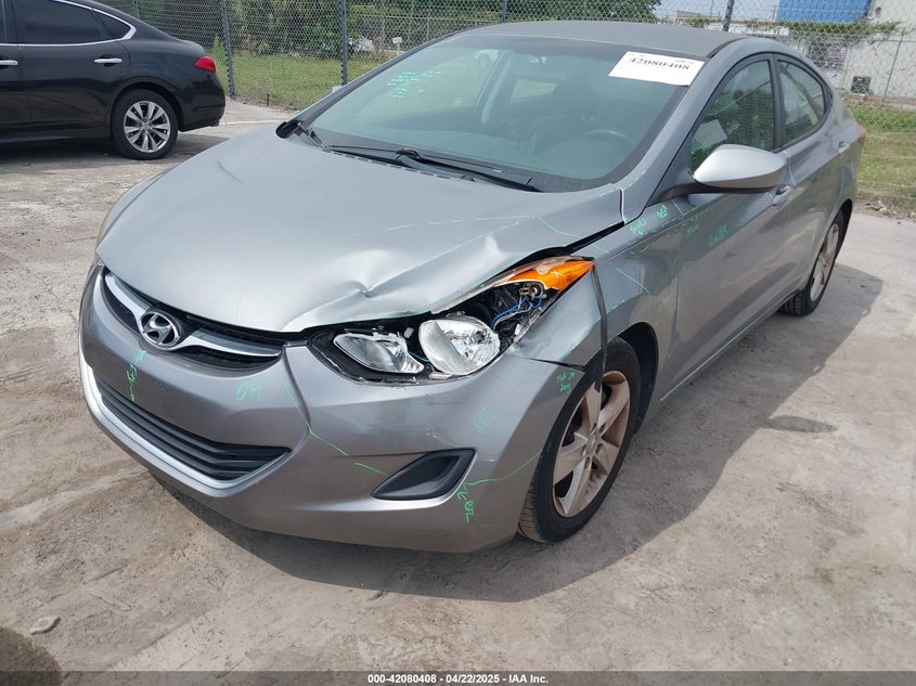 2011 HYUNDAI ELANTRA VIN: KMHDH4AEXBU148689