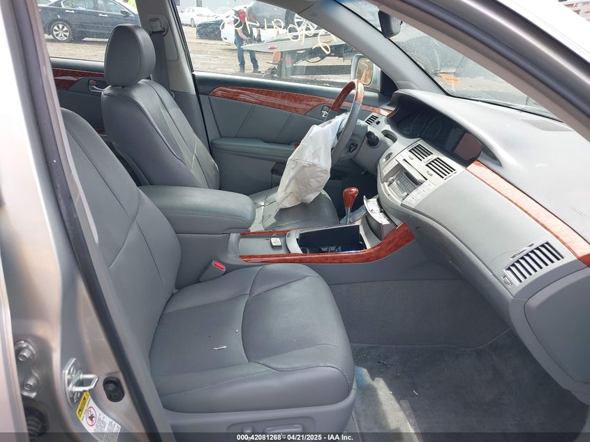 2006 TOYOTA AVALON VIN: 4T1BK36B96U112922