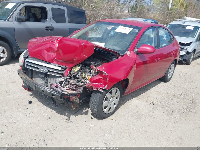 2008 HYUNDAI ELANTRA VIN: KMHDU46D58U512912